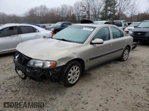 2001 Volvo S60 с VIN YV1RS61R112068583, выставлен на аукционе Copart как лот 81700044 с пробегом Не указан миль и Чистый • Clean title. История ставок и продаж доступна на DreamBid. Изображение 1.
