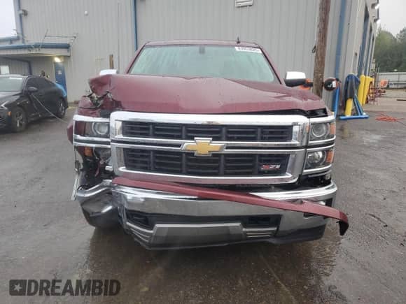 2014 Chevrolet Silverado 1500 LTZ with VIN 3GCUKSEC8EG307896, listed as a Copart auction lot 83953025 with 104,445 mi miles and Salvage title. Bid and sale history available at DreamBid. Image 5.