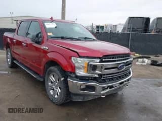 2018 Ford F-150 XLT z VIN 1FTEW1E54JKE58404, wystawiony jako IAAI lot #38647509 z przebiegiem 93 002 mil mil oraz . Historia ofert i sprzedaży dostępna na DreamBid. Obrazek 1.