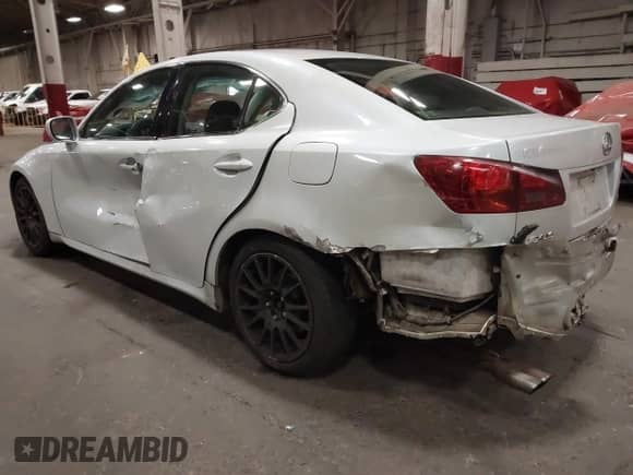 2006 Lexus IS 250 с VIN JTHBK262X62005211, выставлен на аукционе IAAI как лот 42537980 с пробегом Не указан миль и . История ставок и продаж доступна на DreamBid. Изображение 3.