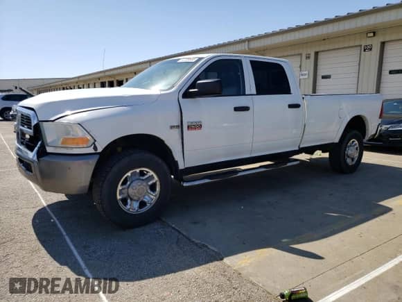 2011 Dodge RAM with VIN 3D6WT2CT2BG623812, listed as a Copart auction lot 52209665 with 169,409 mi miles and Salvage title. Bid and sale history available at DreamBid. Image 1.