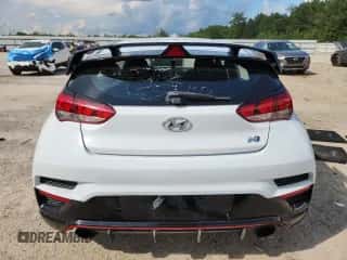 2020 Hyundai Veloster z VIN KMHT36AH7LU004857, wystawiony jako Copart lot #64057205 z przebiegiem 67 220 mil mil oraz Szkoda całkowita • Salvage title. Historia ofert i sprzedaży dostępna na DreamBid. Obrazek 6.