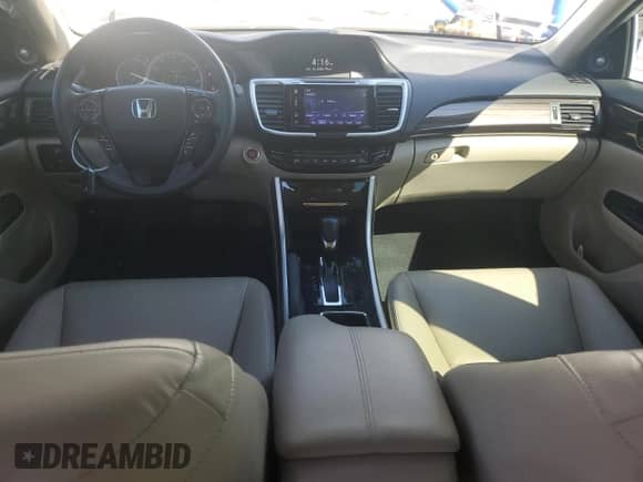 2016 Honda Accord EX-L with VIN 1HGCR3F00GA005376, listed as a Copart auction lot 85757265 with 45,299 mi miles and Salvage title. Bid and sale history available at DreamBid. Image 8.