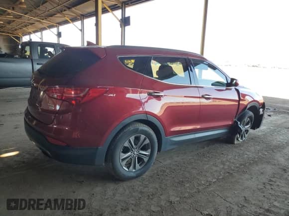 2014 Hyundai Santa Fe with VIN 5XYZUDLB5EG232577, listed as a Copart auction lot 85136275 with 110,811 mi miles and Salvage title. Bid and sale history available at DreamBid. Image 3.