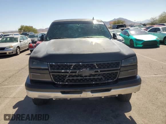 2006 Chevrolet Silverado 1500 Work Truck with VIN 1GCEC19V46Z174949, listed as a Copart auction lot 81719775 with 228,590 mi miles and Salvage title. Bid and sale history available at DreamBid. Image 5.