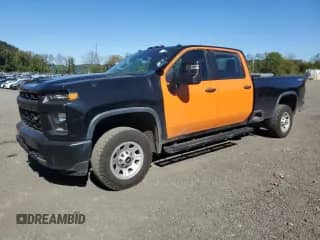 2021 Chevrolet Silverado 3500HD Work Truck с VIN 1GC4YSE73MF121524, выставлен на аукционе Copart как лот 84951195 с пробегом 34 559 миль миль и Списание • Salvage title. История ставок и продаж доступна на DreamBid. Изображение 1.