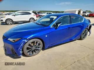 2021 Lexus IS 350 F Sport z VIN JTHGZ1E22M5021170, wystawiony jako Copart lot #65221075 z przebiegiem 57 559 mil mil oraz Czysty tytuł • Clean title. Historia ofert i sprzedaży dostępna na DreamBid. Obrazek 1.