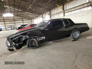 1987 Chevrolet Monte Carlo с VIN 1G1GZ11H6HR117922, выставлен на аукционе Copart как лот 45329575 с пробегом 49 753 миль миль и Чистый • Clean title. История ставок и продаж доступна на DreamBid. Изображение 1.