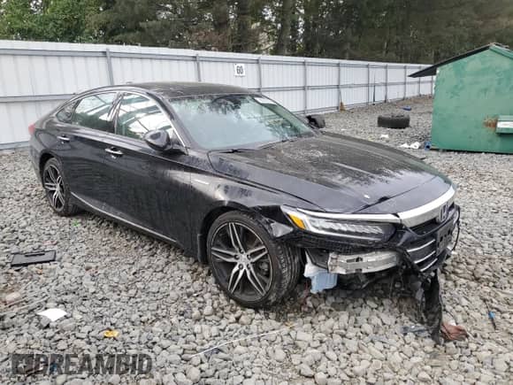 2022 Honda Accord Touring with VIN 1HGCV3F93NA008182, listed as a Copart auction lot 80728505 with 100,967 mi miles and Salvage title. Bid and sale history available at DreamBid. Image 4.