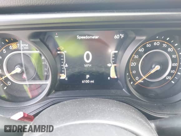 2024 Jeep Wrangler Willys с VIN 1C4PJXDG6RW331770, выставлен на аукционе IAAI как лот 41879849 с пробегом 6 100 миль миль и . История ставок и продаж доступна на DreamBid. Изображение 7.