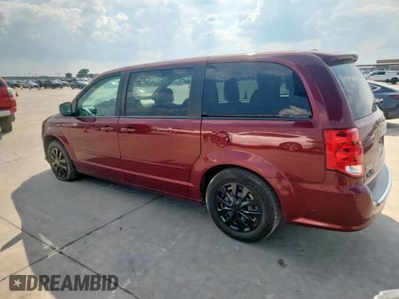 2017 Dodge Grand Caravan SE Plus with VIN 2C4RDGBG9HR701183, listed as a Copart auction lot 81318595 with 104,687 mi miles and Clean title. Bid and sale history available at DreamBid. Image 2.