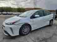 2021 Toyota Prius LE with VIN JTDL9MFU0M3028180, listed as a Copart auction lot 82271505 with 42,366 mi miles and Salvage title. Bid and sale history available at DreamBid. Image 1.