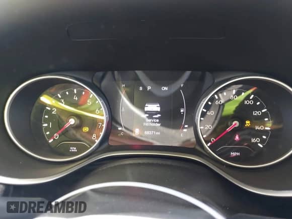 2020 Jeep Compass Latitude z VIN 3C4NJCBB1LT102627, wystawiony jako IAAI lot #41657827 z przebiegiem 68 371 mil mil oraz . Historia ofert i sprzedaży dostępna na DreamBid. Obrazek 7.