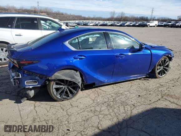 2023 Lexus IS 350 F Sport с VIN JTHGZ1E26P5031088, выставлен на аукционе Copart как лот 85846244 с пробегом 10 758 миль миль и Списание • Salvage title. История ставок и продаж доступна на DreamBid. Изображение 3.