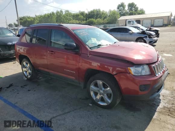 2012 Jeep Compass Limited с VIN 1C4NJCCBXCD530622, выставлен на аукционе Copart как лот 64464045 с пробегом 118 124 миль миль и Списание • Salvage title. История ставок и продаж доступна на DreamBid. Изображение 4.