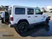 2025 Jeep Wrangler Sahara with VIN 1C4RJXP6XSW579389, listed as a Copart auction lot 82042905 with 11,393 mi miles and Clean title. Bid and sale history available at DreamBid. Image 3.