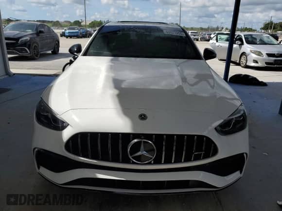 2023 Mercedes-Benz C 43 AMG with VIN W1KAF8HB7PR098740, listed as a Copart auction lot 68827055 with 9,379 mi miles and Clean title. Bid and sale history available at DreamBid. Image 5.