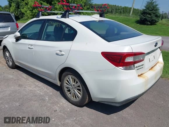 2017 Subaru Impreza Premium with VIN 4S3GKAB64H3614740, listed as a IAAI auction lot 42568465 with 166,340 mi miles and . Bid and sale history available at DreamBid. Image 3.