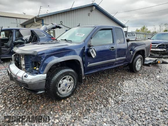 2008 Chevrolet Colorado 1LT with VIN 1GCDT19E488169562, listed as a Copart auction lot 83833925 with 91,828 mi miles and Salvage title. Bid and sale history available at DreamBid. Image 1.