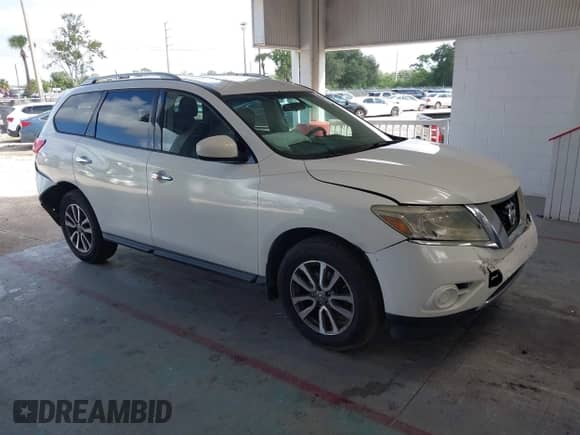 2013 Nissan Pathfinder SV with VIN 5N1AR2MN3DC651943, listed as a IAAI auction lot 43383222 with 178,191 mi miles and . Bid and sale history available at DreamBid. Image 1.