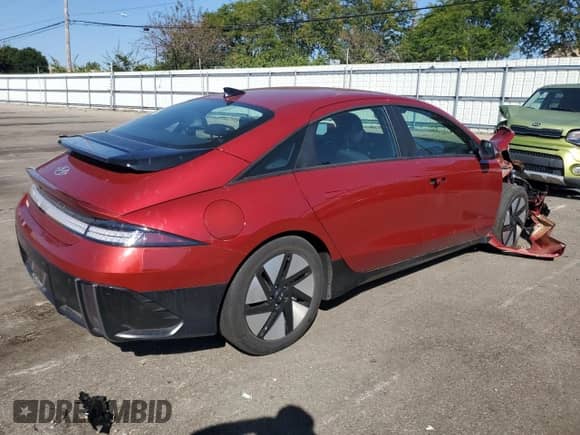 2024 Hyundai Ioniq 6 SE с VIN KMHM24AA5RA071868, выставлен на аукционе Copart как лот 80259125 с пробегом 17 341 миль миль и Списание • Salvage title. История ставок и продаж доступна на DreamBid. Изображение 3.
