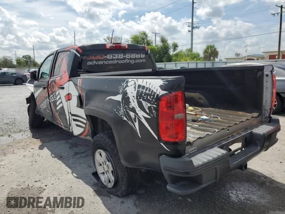 2018 Chevrolet Colorado 2WD Work Truck with VIN 1GCGSBEN3J1278170, listed as a Copart auction lot 66136525 with 164,316 mi miles and Salvage title. Bid and sale history available at DreamBid. Image 2.