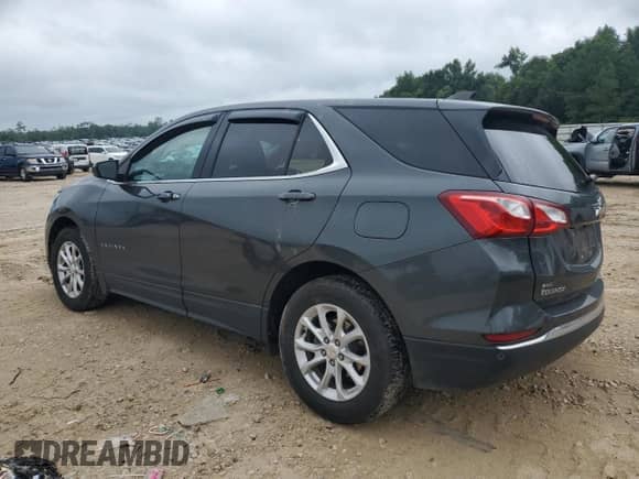 2020 Chevrolet Equinox LT with VIN 3GNAXJEV0LS664913, listed as a Copart auction lot 65806265 with Not provided miles and Non repairable. Bid and sale history available at DreamBid. Image 2.
