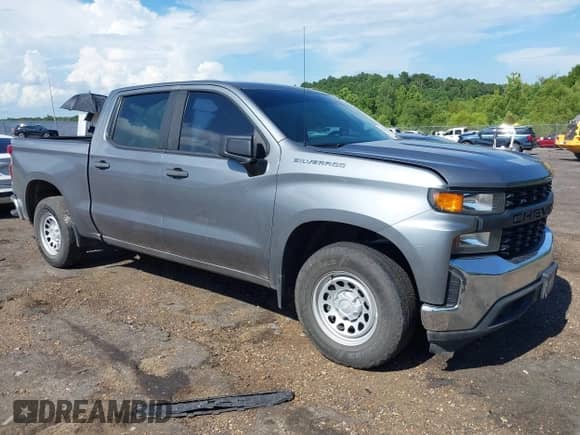 2021 Chevrolet Silverado 1500 Work Truck z VIN 3GCPWAEF9MG244490, wystawiony jako IAAI lot #42654784 z przebiegiem 125 930 mil mil oraz . Historia ofert i sprzedaży dostępna na DreamBid. Obrazek 1.