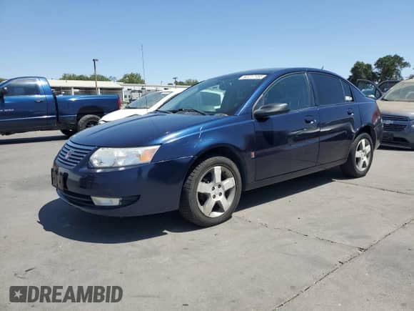 2007 Saturn ION ION 3 with VIN 1G8AL55FX7Z144399, listed as a Copart auction lot 62217155 with 133,682 mi miles and Salvage title. Bid and sale history available at DreamBid. Image 1.