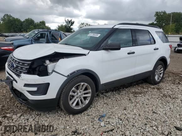 2016 Ford Explorer with VIN 1FM5K7B85GGC83133, listed as a Copart auction lot 81736335 with 101,035 mi miles and Salvage title. Bid and sale history available at DreamBid. Image 1.