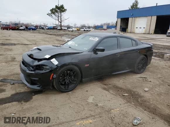 2020 Dodge Charger Scat Pack z VIN 2C3CDXGJ2LH232418, wystawiony jako Copart lot #52295445 z przebiegiem 47 483 mil mil oraz Szkoda całkowita • Salvage title. Historia ofert i sprzedaży dostępna na DreamBid. Obrazek 1.