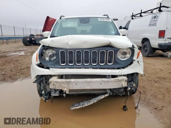 2018 Jeep Renegade Latitude with VIN ZACCJABB6JPG93523, listed as a Copart auction lot 85381095 with 117,694 mi miles and Salvage title. Bid and sale history available at DreamBid. Image 5.