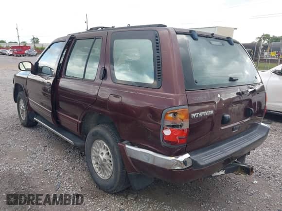 1997 Nissan Pathfinder XE with VIN JN8AR05Y9VW188020, listed as a IAAI auction lot 42298456 with 233,949 mi miles and . Bid and sale history available at DreamBid. Image 3.