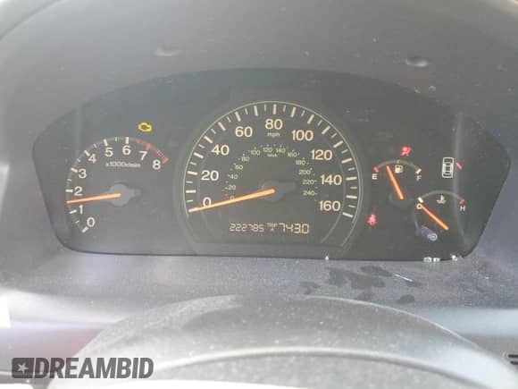 2005 Honda Accord LX with VIN 1HGCM55425A177162, listed as a Copart auction lot 66049255 with 222,785 mi miles and Salvage title. Bid and sale history available at DreamBid. Image 9.