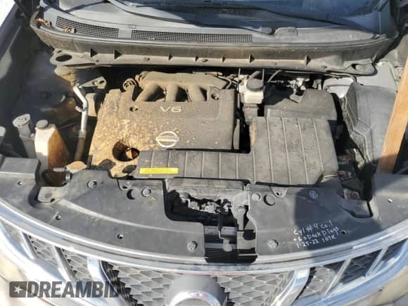 2012 Nissan Murano SV with VIN JN8AZ1MU1CW101986, listed as a Copart auction lot 44365285 with 192,724 mi miles and Non repairable. Bid and sale history available at DreamBid. Image 11.