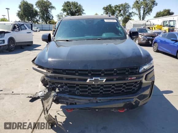 2023 Chevrolet Tahoe Z71 with VIN 1GNSKPKD1PR332098, listed as a Copart auction lot 64883395 with 72,453 mi miles and Salvage title. Bid and sale history available at DreamBid. Image 5.