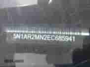 2014 Nissan Pathfinder SV z VIN 5N1AR2MN2EC685941, wystawiony jako IAAI lot #42011911 z przebiegiem 200 135 mil mil oraz . Historia ofert i sprzedaży dostępna na DreamBid. Obrazek 9.