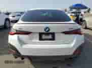 2024 BMW i4 eDrive35 with VIN WBY43AW08RFT39488, listed as a Copart auction lot 59896765 with 17,060 mi miles and Salvage title. Bid and sale history available at DreamBid. Image 6.