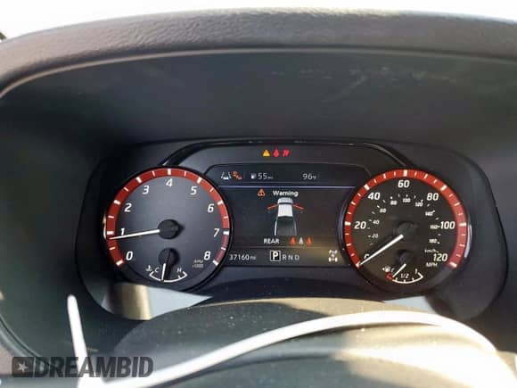 2023 Nissan Frontier SV with VIN 1N6ED1EKXPN664875, listed as a Copart auction lot 67924835 with 37,160 mi miles and Salvage title. Bid and sale history available at DreamBid. Image 9.