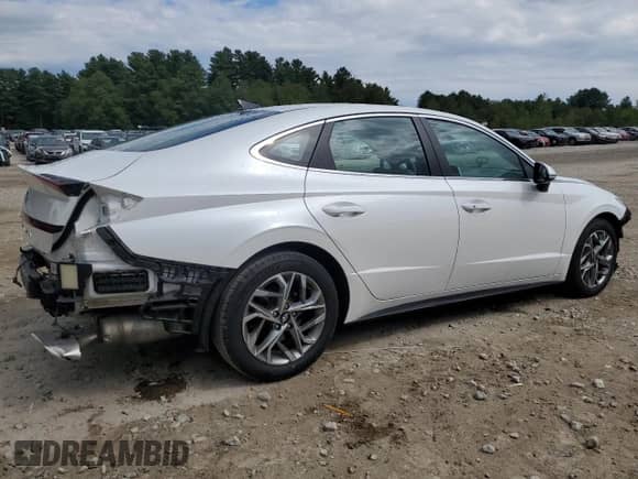 2020 Hyundai Sonata SEL z VIN 5NPEL4JA9LH026941, wystawiony jako Copart lot #70570265 z przebiegiem 38 433 mil mil oraz Szkoda całkowita • Salvage title. Historia ofert i sprzedaży dostępna na DreamBid. Obrazek 3.