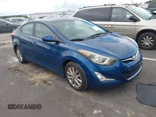 2014 Hyundai Elantra SE with VIN KMHDH4AE5EU138124, listed as a IAAI auction lot 43399182 with 117,417 mi miles and . Bid and sale history available at DreamBid. Image 1.