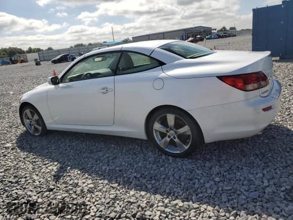 2010 Lexus IS 350 C с VIN JTHFE2C29A2504653, выставлен на аукционе Copart как лот 84628595 с пробегом 55 503 миль миль и Списание • Salvage title. История ставок и продаж доступна на DreamBid. Изображение 2.