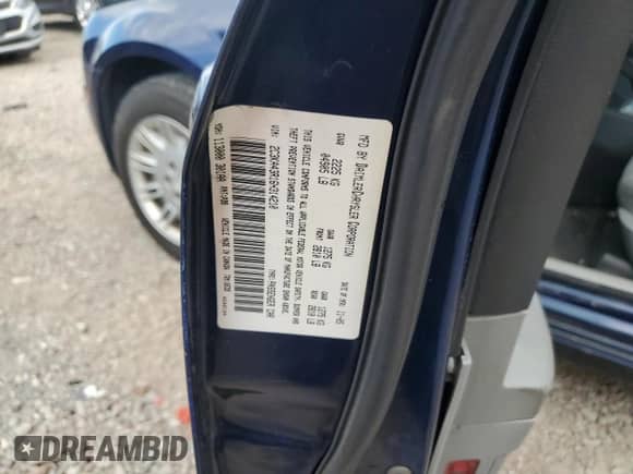 2006 Chrysler 300 with VIN 2C3KA43R16H314210, listed as a Copart auction lot 71820245 with 113,613 mi miles and Salvage title. Bid and sale history available at DreamBid. Image 12.