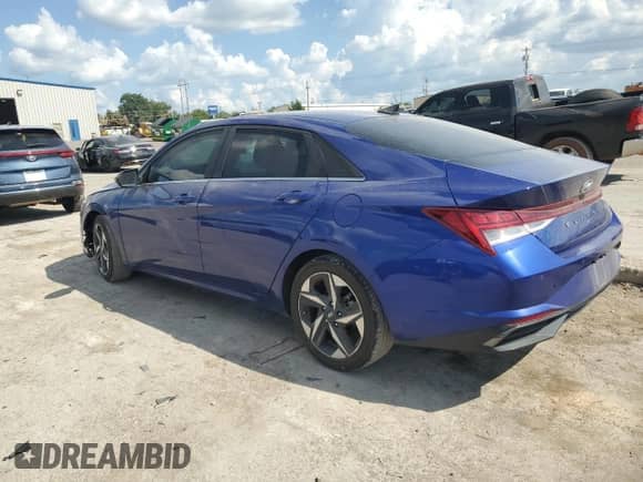 2021 Hyundai Elantra Limited с VIN 5NPLP4AG1MH009018, выставлен на аукционе Copart как лот 69303645 с пробегом 83 635 миль миль и Списание • Salvage title. История ставок и продаж доступна на DreamBid. Изображение 2.