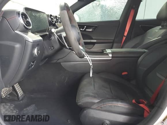 2023 Mercedes-Benz C 43 AMG with VIN W1KAF8HB7PR098740, listed as a Copart auction lot 68827055 with 9,379 mi miles and Clean title. Bid and sale history available at DreamBid. Image 7.