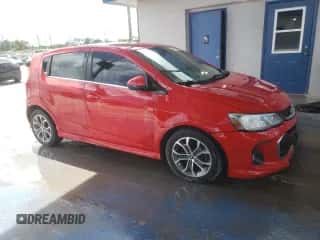 2017 Chevrolet Sonic LT with VIN 1G1JD6SB5H4142044, listed as a Copart auction lot 82032405 with 116,008 mi miles and Salvage title. Bid and sale history available at DreamBid. Image 4.