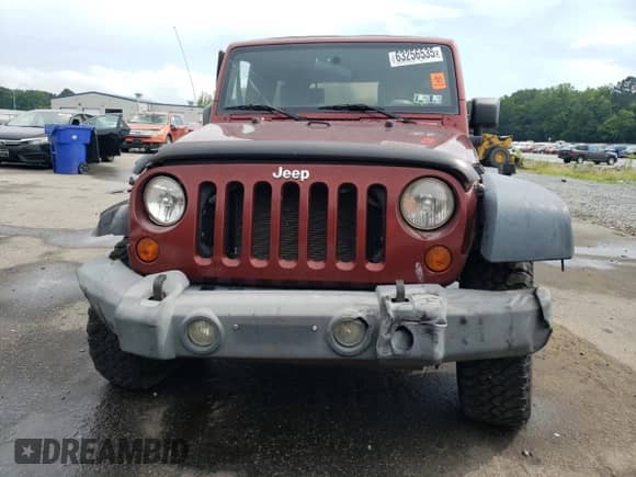 2007 Jeep Wrangler Unlimited Rubicon with VIN 1J4GA69167L212365, listed as a Copart auction lot 63256535 with 66,145 mi miles and Salvage title. Bid and sale history available at DreamBid. Image 5.