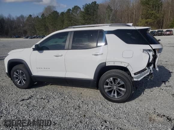 2025 Chevrolet Equinox FWD LT с VIN 3GNAXHEG4SL160612, выставлен на аукционе Copart как лот 49903925 с пробегом 28 миль миль и Списание • Salvage title. История ставок и продаж доступна на DreamBid. Изображение 2.