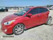 2014 Hyundai Accent GLS z VIN KMHCU4AE5EU751433, wystawiony jako Copart lot #86447105 z przebiegiem 132 412 mil mil oraz Szkoda całkowita • Salvage title. Historia ofert i sprzedaży dostępna na DreamBid. Obrazek 1.