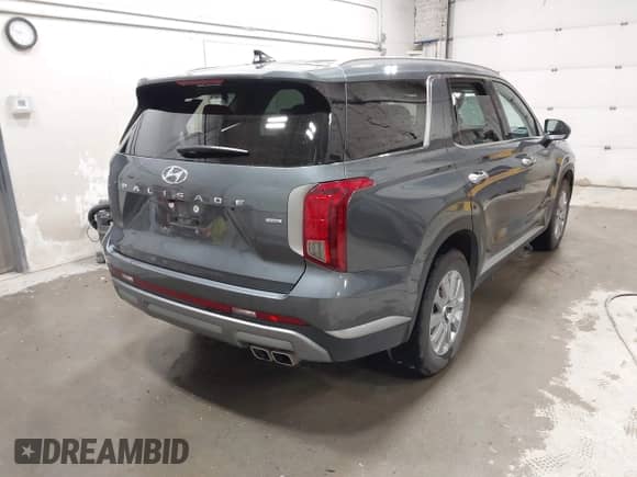 2025 Hyundai Palisade SEL z VIN KM8R2DGE3SU899728, wystawiony jako IAAI lot #43521813 z przebiegiem 21 813 mil mil oraz . Historia ofert i sprzedaży dostępna na DreamBid. Obrazek 4.